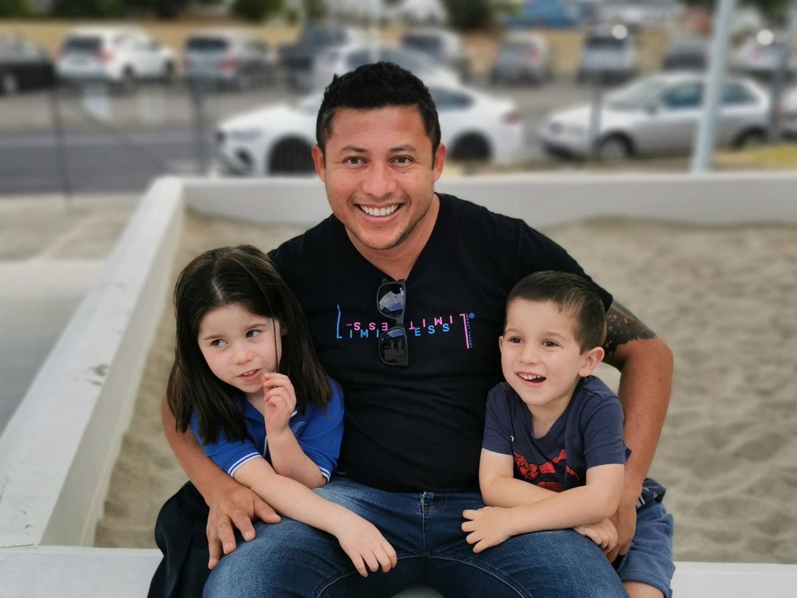 Alex and his kids